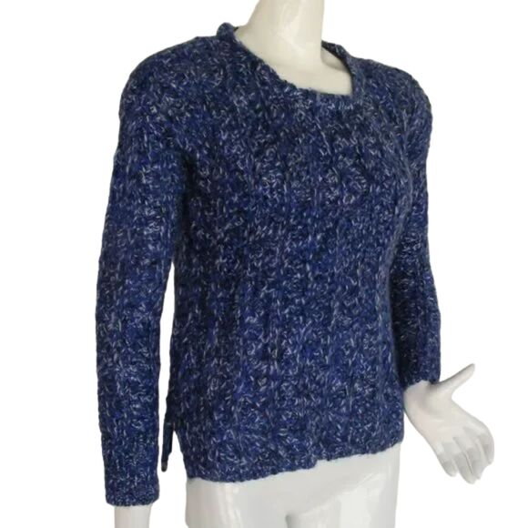 GAP Marled Sweater, Oversized XXS, Alpaca Blend, Chunky, Soft, Long sleeve - Picture 2 of 9